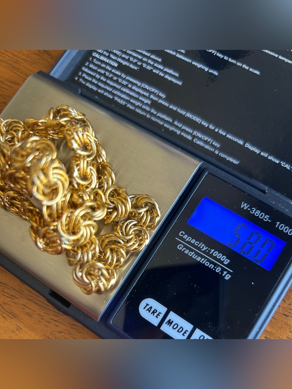 Vintage 1980’s Napier Gold-Plated Chain Necklace Pat Pend 4774743 - Picture 11 of 12